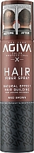 Спрей для волос - Agiva Hair Fiber Spray Med Brown — фото N1
