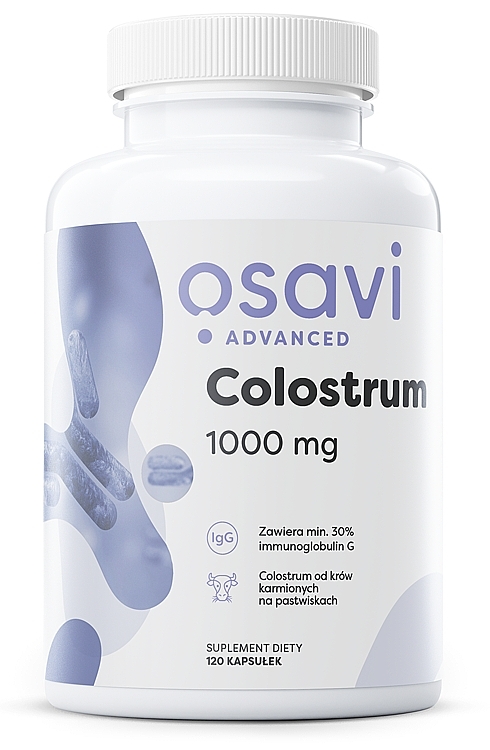 Харчова добавка "Молозиво", 1000 мг - Osavi Colostrum Advanced — фото N1