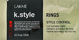 Бальзам-текстура для локонов - Lakme K.style Style Control Rings Curl Activator Balm (пробник) — фото N1