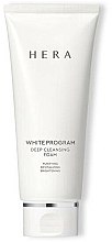 Парфумерія, косметика Глибоко очищувальна пінка для вмивання - Hera White Program Deep Cleansing Foam