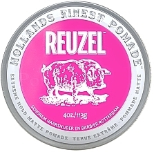 Духи, Парфюмерия, косметика Матовая помада для волос - Reuzel Pink Extreme Hold Matte Pomade