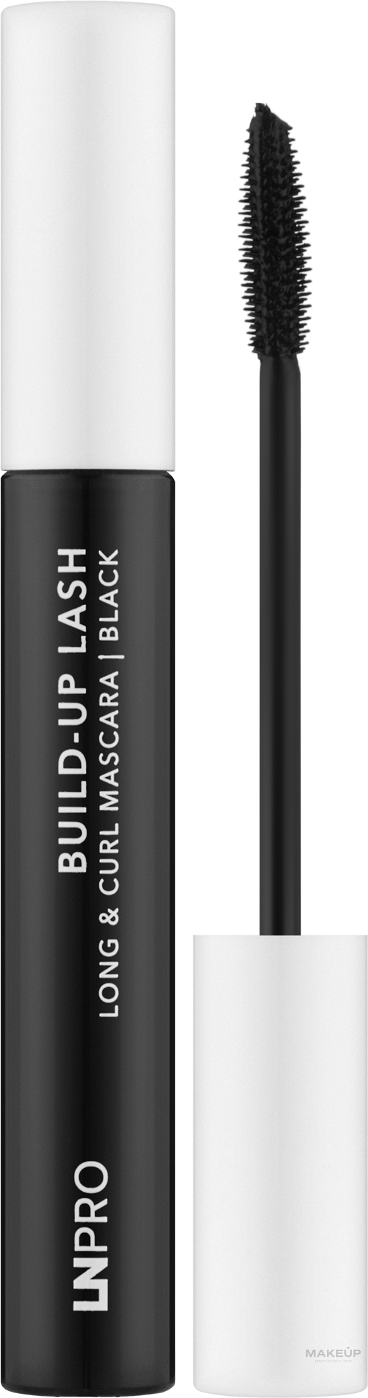 Тушь для ресниц - LN Pro Build–Up Lash Long&Curl Mascara — фото Black