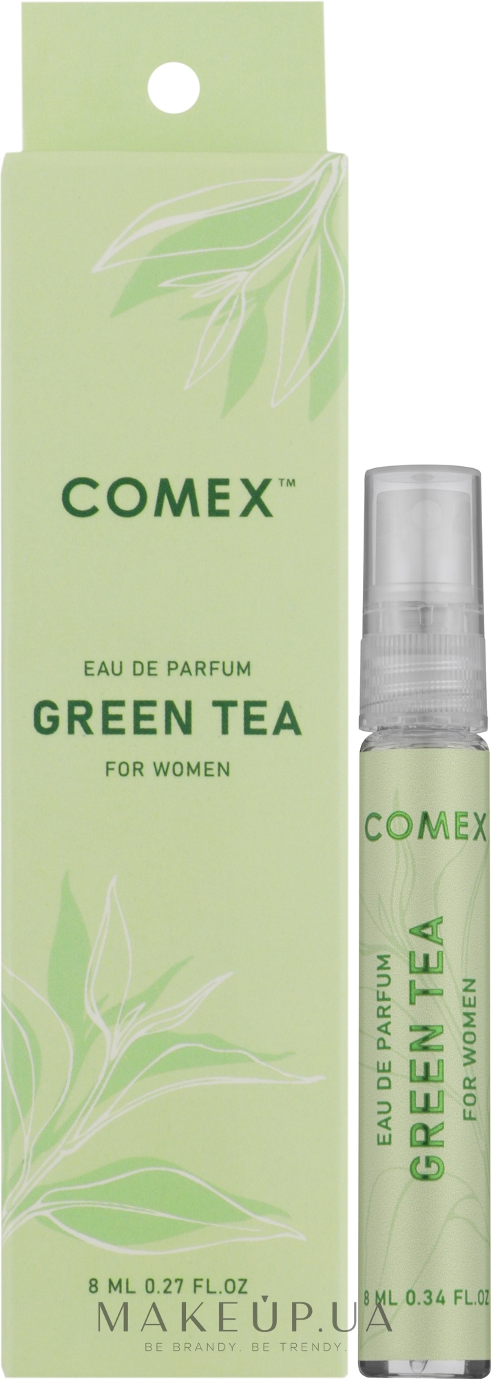 Comex Green Tea Eau De Parfum For Woman - Парфумована вода (міні) — фото 8ml