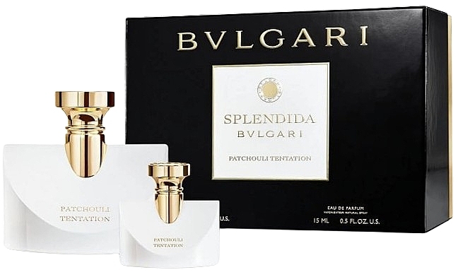 Bvlgari Splendida Patchouli Tentation - Набор (edp/100ml + edp/mini/15ml) — фото N1