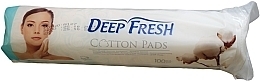 Ватні диски косметичні, 100 шт. - Aksan Deep Fresh Cotton Make-Up Pads — фото N1