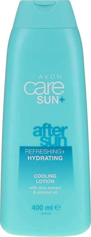 Зволожувальний лосьйон з алое після прийняття сонячних ванн  - Avon Care Sun+ Cooling Lotion With Aloe — фото N1