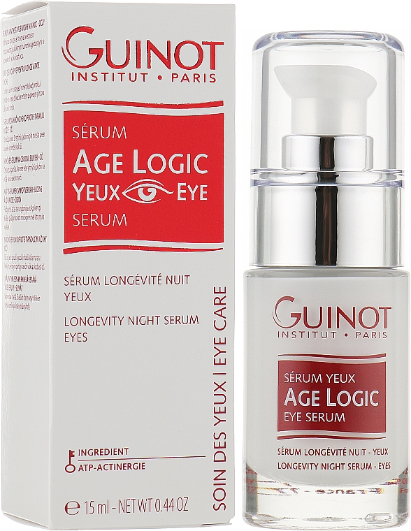Омолоджувальна нічна сироватка для ділянки навколо очей - Guinot Time Logic Age Serum Yeux — фото N2
