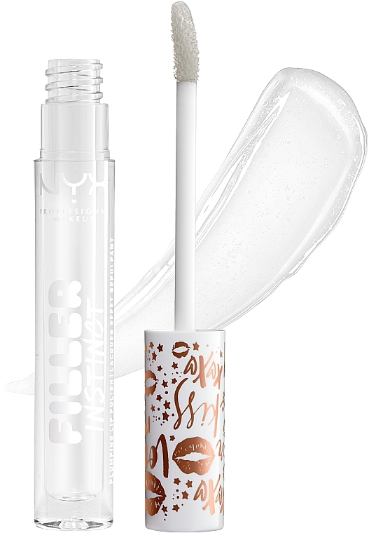 Блиск для губ зі збільшувальним ефектом - NYX Professional Makeup Filler Instinct Plumping Lip Polish — фото N3