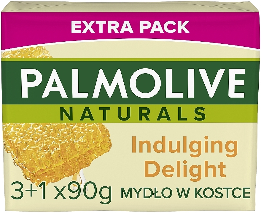 Твердое мыло "Молочко и Мед" увлажняющее - Palmolive Naturals — фото N1