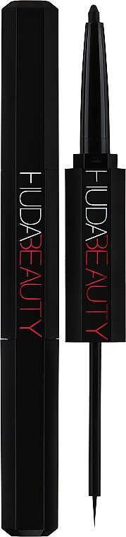 Підводка для очей - Huda Beauty Life Liner Duo Pencil & Liquid Eyeliner — фото N1