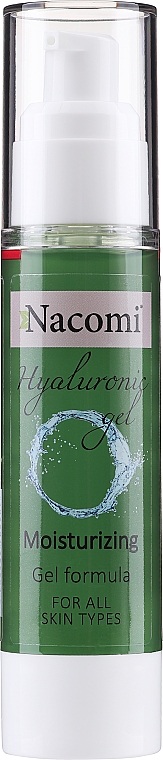 Сироватка для обличчя, з гіалуроновою кислотою - Nacomi Hialuronic Face Gel Serum — фото N1