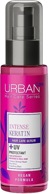 Сироватка для волосся з інтенсивним кератином - Urban Care Intense & Keratin Hair Serum — фото N1
