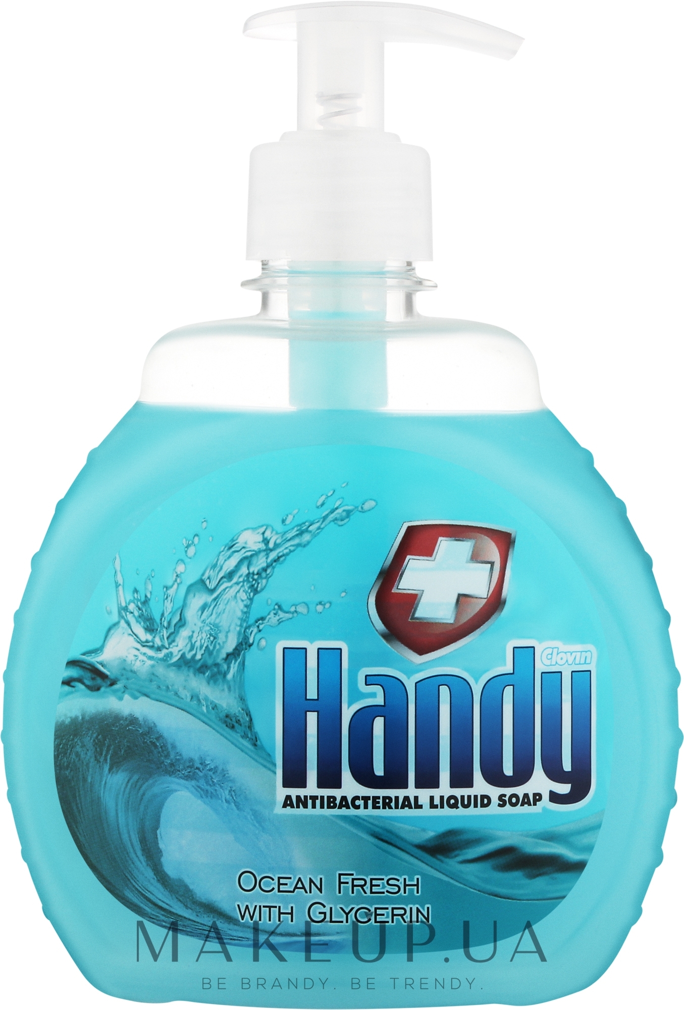 Мило рідке "Морське" - Clovin Clovin Handy Ocean Fresh Antibacterial Liquid Soap — фото 500ml