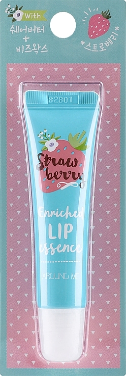 Есенція для губ з полуничним ароматом - Welcos Around Me Enriched Lip Essence Strawberry