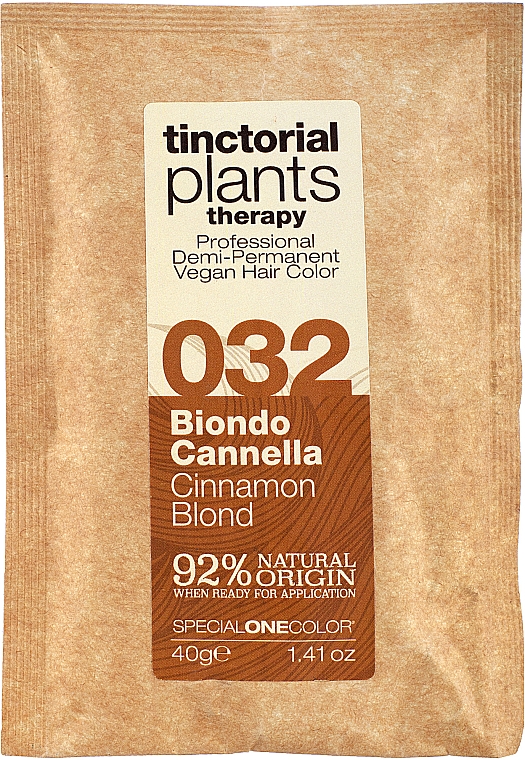 Натуральна напівперманентна фарба-догляд для волосся - Trendy Hair Tinctorial Plants Vegan Hair Color — фото N1