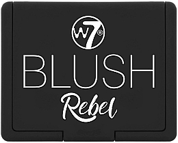 Рум'яна для обличчя - W7 Blush Rebel Blusher — фото N2