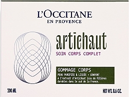 Скраб для тела - L'Occitane Artichaut Body Scrub — фото N3