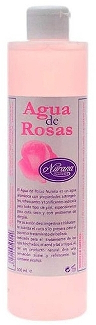 Розовая вода для лица - Nurana Rose Water — фото N1