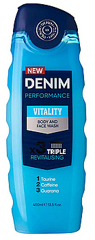Гель для душу - Denim Vitality Body Wash — фото N1