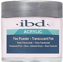 Акриловая пудра, прозрачно-розовая - IBD Flex Powder Translucent Pink — фото N1