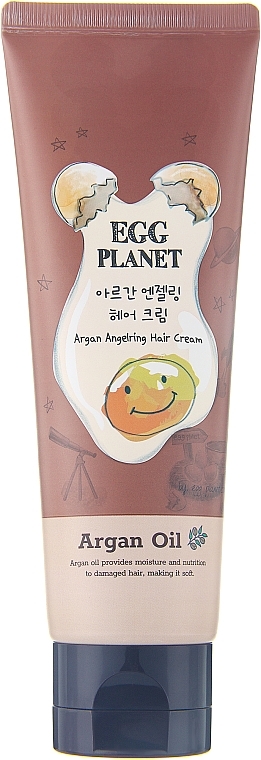 Крем для пошкодженого волосся з аргановою олією - Daeng Gi Meo Ri Egg Planet Argan Angeling Hair Cream