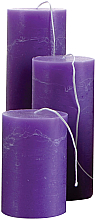 Духи, Парфюмерия, косметика Giardino Benessere Set 3 Scented Welcome Candles Violet - Набор свечей