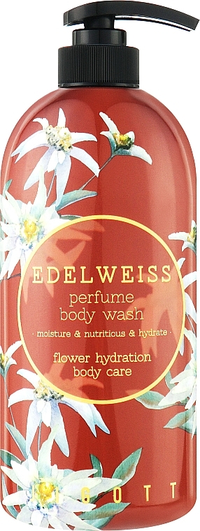 Парфюмированный гель для душа "Эдельвейс" - Jigott Edelweiss Perfume Body Wash — фото N2