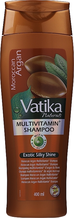 УЦЕНКА Шампунь с маслом арганы - Dabur Vatika Argan Shampoo * — фото N4