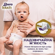 Підгузки дитячі Touch 2 (3-6 кг), 62 шт. - Libero — фото N5