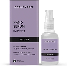 Парфумерія, косметика Щоденна зволожувальна сироватка для рук - BeautyPro Hand Serum Hydrating Watermelon & Kiwi