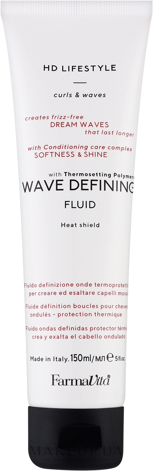 Моделювальна рідина для м'якої фіксації волосся - Farmavita HD Lifestyle Wave Defining Fluid — фото 150ml