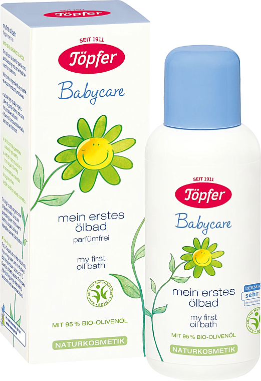 Жидкость для ванны для детей с маслом - Topfer Babycare — фото N1