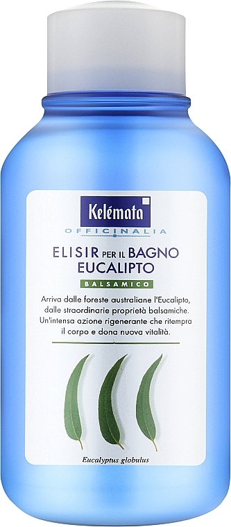 Еліксир для ванни з евкаліптом - Kelemata Gentle Moisturizing Bath Elixir With Eucalyptus — фото N1