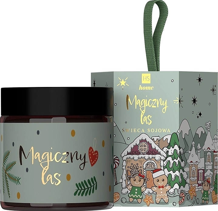 Ароматическая свеча "Волшебный лес" - HiSkin Home Magic Forest Candle — фото N1