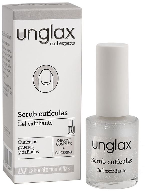 Відлущувальний гель-скраб для кутикули - Unglax Cuticle Scrub — фото N1