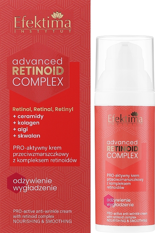 Активний крем проти зморщок з ретиноїдним комплексом - Efektima Instytut Advanced Retinoid Complex — фото N2