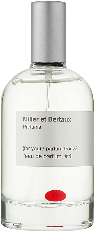 Miller et Bertaux For You L’Eau #1 Parfum Trouve - Парфюмированная вода — фото N1