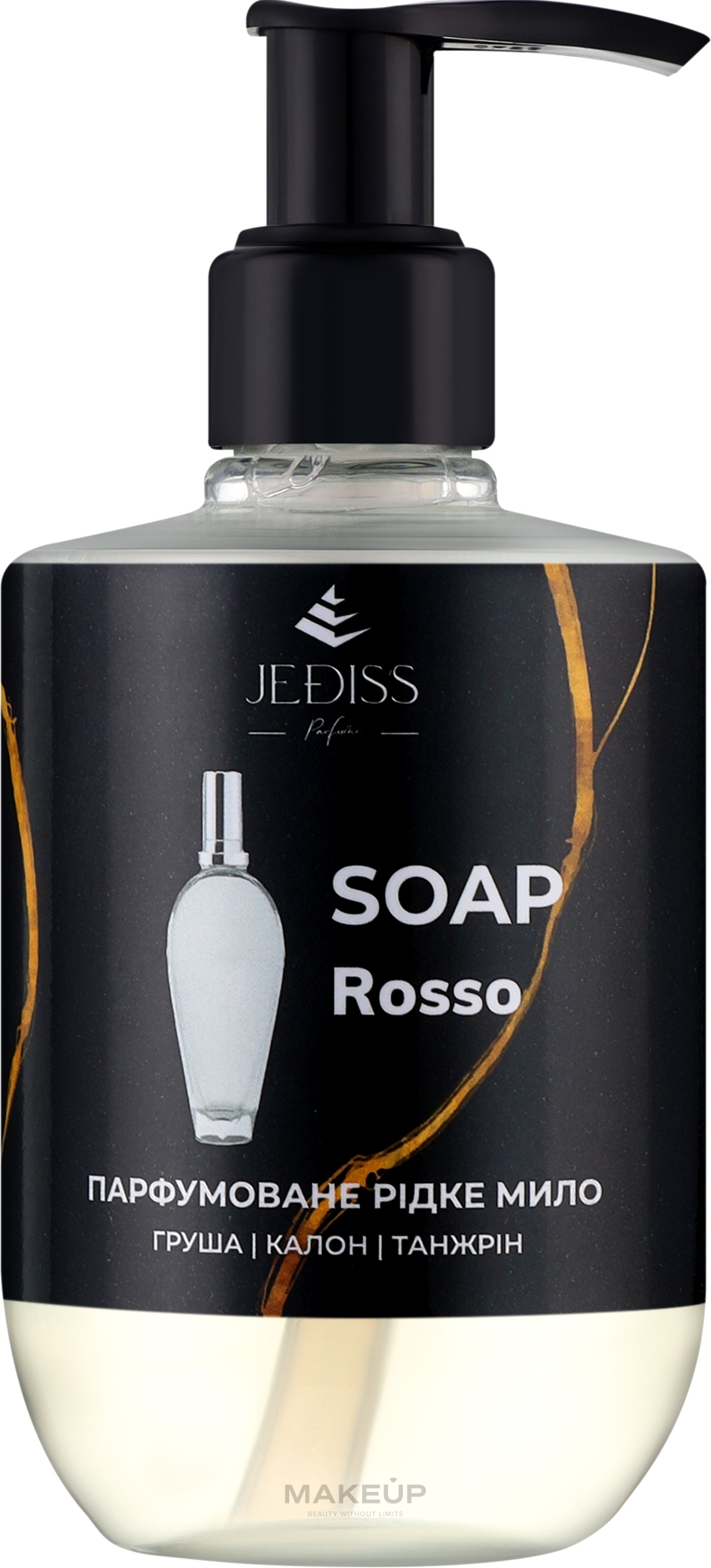Парфюмерное жидкое мыло - Jediss Rosso Soap — фото 250ml