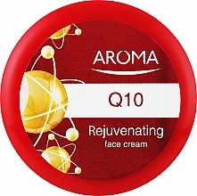 Духи, Парфюмерия, косметика Омолаживающий крем для лица - Aroma Q10 Rejuvenating Cream