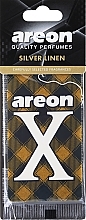 Ароматизатор - Areon X Quality Perfumes Silver Linen — фото N1