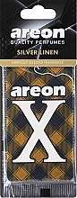 Духи, Парфюмерия, косметика Ароматизатор - Areon X Quality Perfumes Silver Linen