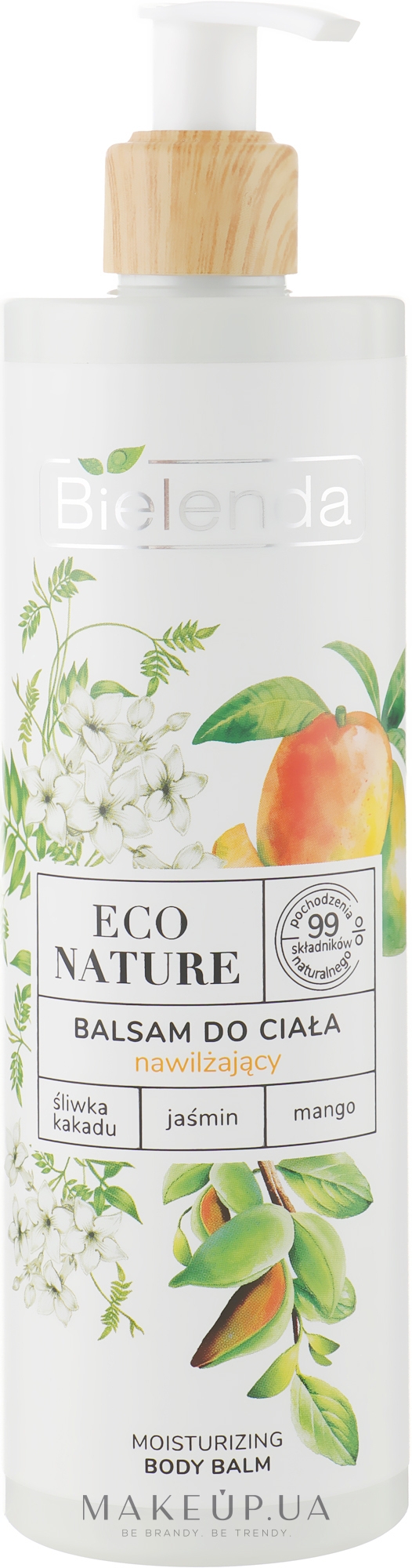 Увлажняющий бальзам для тела - Bielenda Eco Nature Kakadu Plum, Jasmine and Mango — фото 400ml