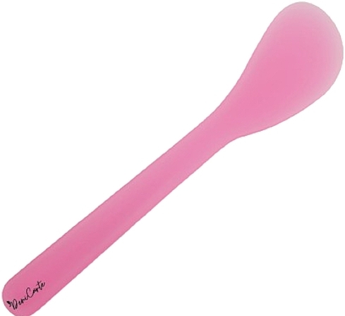Косметическая лопаточка для нанесения кремов, водорослей и масок, 10 шт., розовая - Deni Carte — фото N1