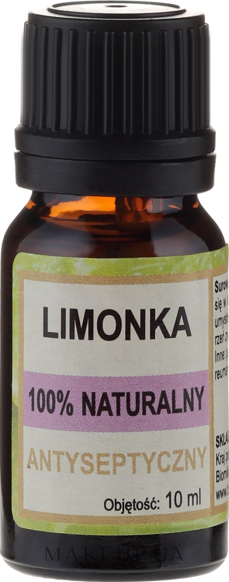 Натуральное эфирное масло "Лайм" - Biomika Lime Oil — фото 10ml