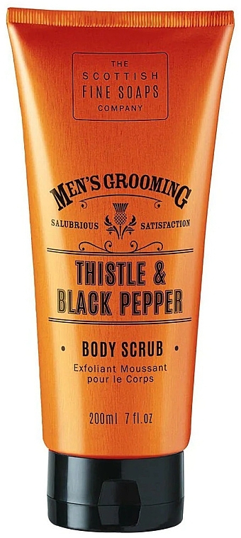 Скраб для тела - Scottish Fine Soaps Men’s Grooming Thistle & Black Pepper Body Scrub — фото N1