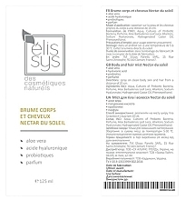 Міст для тіла та волосся - Elissys Body And Hair Mist Nectar Du Soleil — фото N2