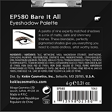 Палетка теней для век - Kokie Professional Eyeshadow Palette — фото N2