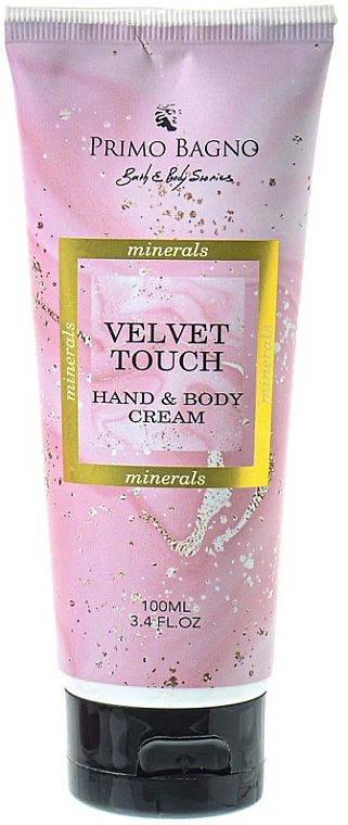 Крем для рук и тела - Primo Bagno Velvet Touch Hand & Body Cream (туба) — фото N1