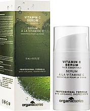 Сыворотка с витамином С 10% - Organic Series Vitamin C Serum 10% (мини) — фото N2