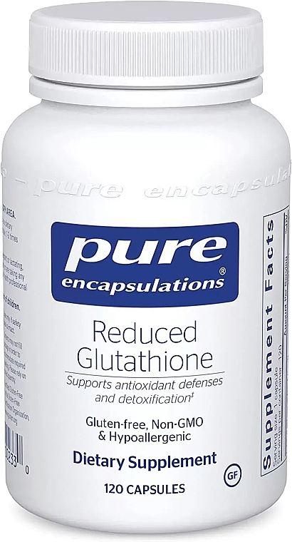 Диетическая добавка "Пониженный Глутатион", капсулы - Pure Encapsulations Reduced Glutathione — фото N1